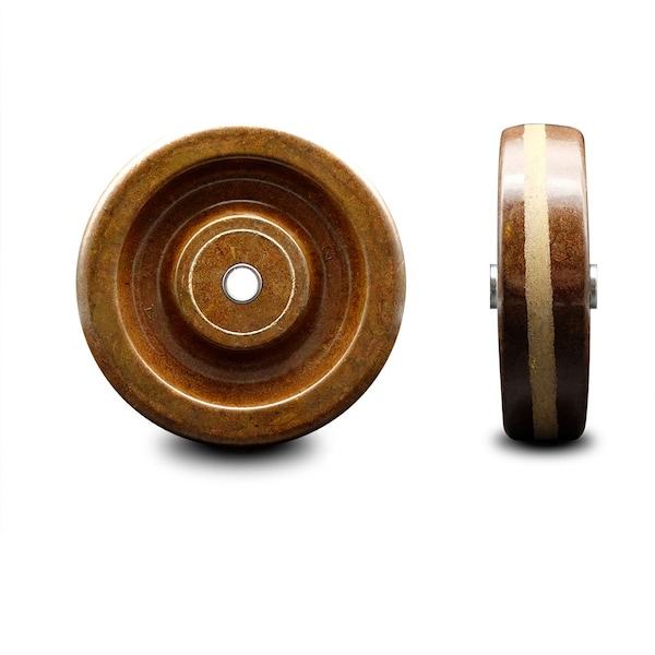 Service Caster SCC - 5" High Temp Phenolic Wheel Only - 3/8" Bore - 400 lbs Capacity SCC-PHSHT515-38 - main